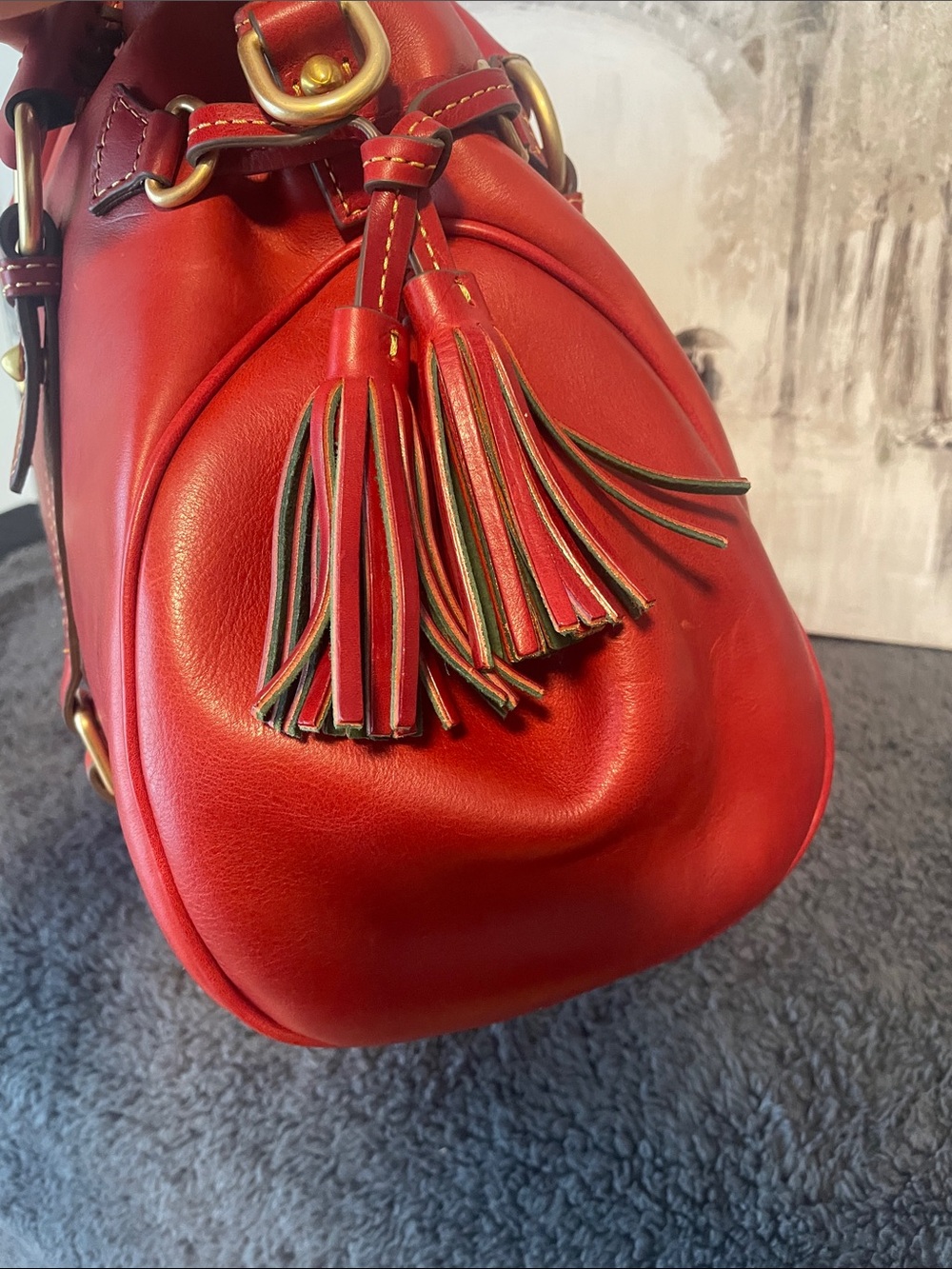 💋💄❤️Dooney & Bourke Florentine Satchel $588 ❣️Final Price Drop❣️ - Picture 8 of 17